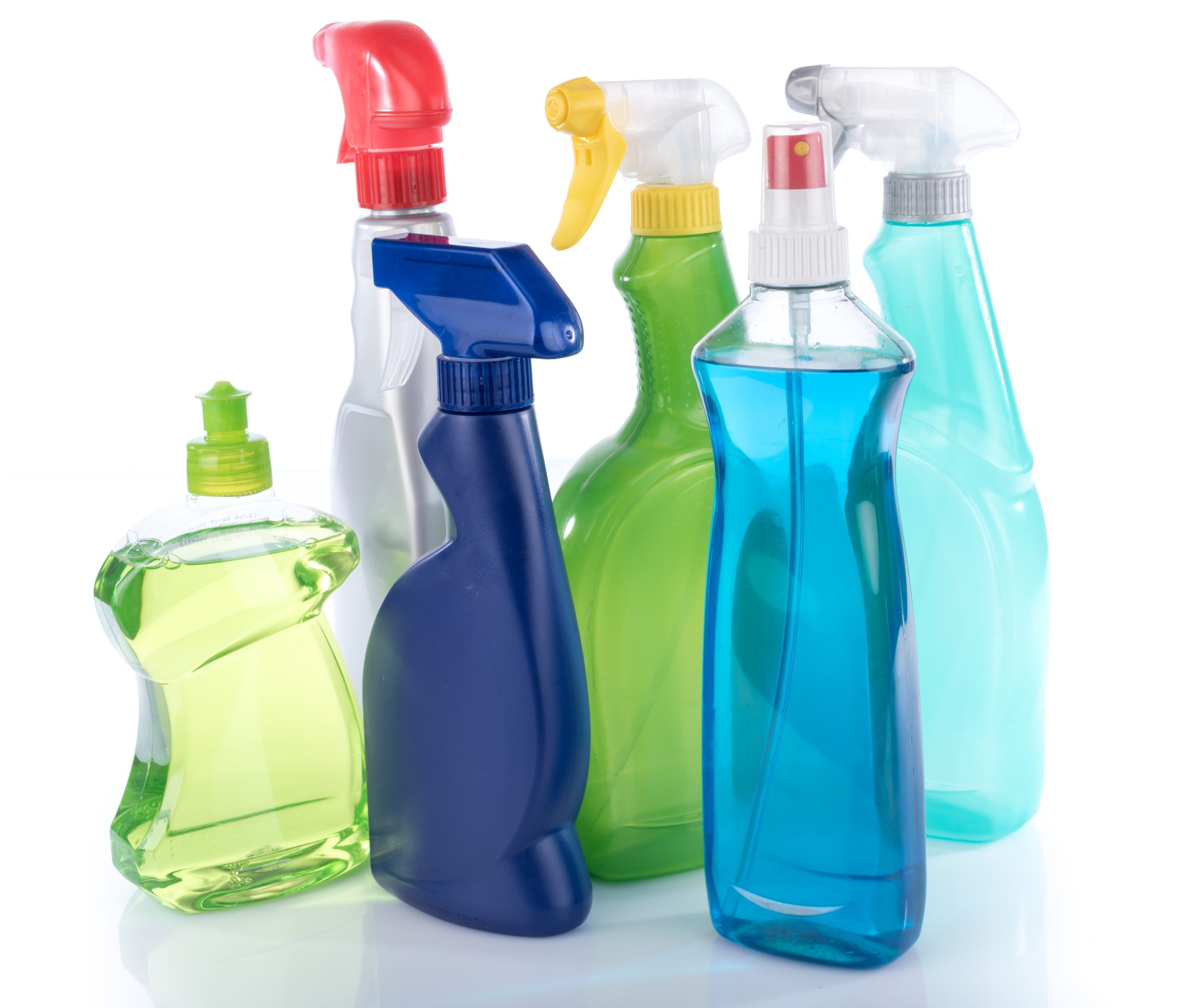 Strong smelling cleaning products avoided